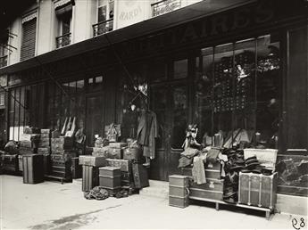 EUGÈNE ATGET (1857-1927)/BERENICE ABBOTT (1898-1991) A group of four Parisian scenes by Atget.